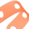 SEWACC Flexible Silicone Hair Bands for Curlers, 20-Piece Set, Orange view 3