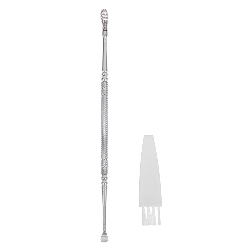 Stainless Steel Spiral Ear Cleaner, Silver