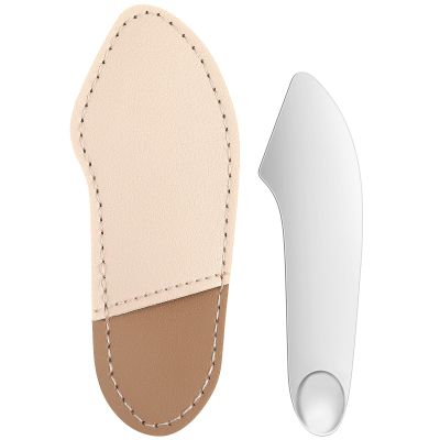 Stainless Steel Makeup Spatula, Curved, Silver, for Foundation