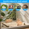 Ciieeo 2-Pack Metal Rabbit Feeders view 3