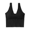 Zanthicia Seamless Sports Bra for Women, Black view 1