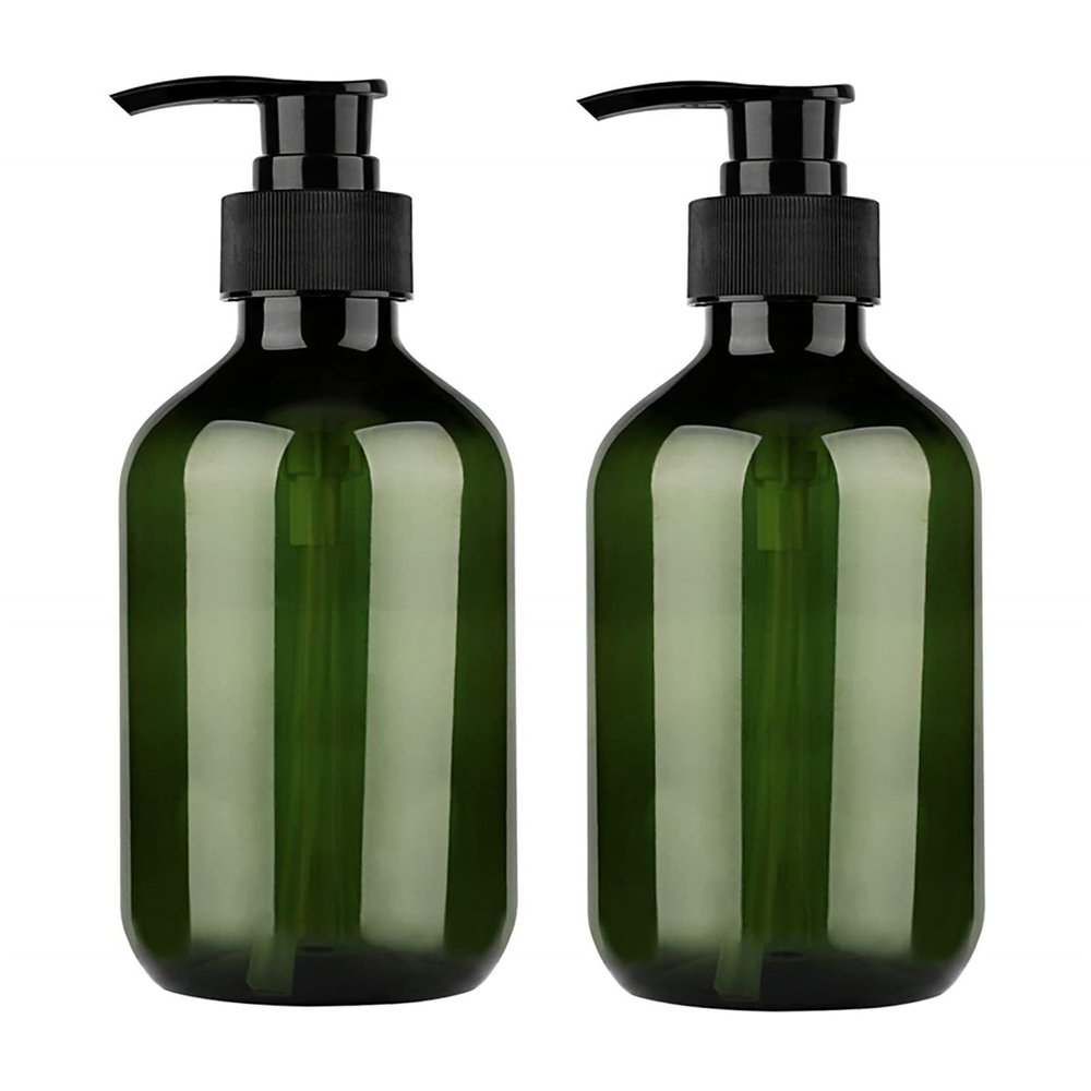 Stylebest 500 ml Soap Dispenser Bottles, Refillable Pump Bottles for Shampoo and Lotion, with Premium PP Pump Heads (2-Pack)