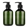 Stylebest 500 ml Soap Dispenser Bottles, Refillable Pump Bottles for Shampoo and Lotion, with Premium PP Pump Heads (2-Pack) view 1