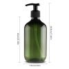 Stylebest 500 ml Soap Dispenser Bottles, Refillable Pump Bottles for Shampoo and Lotion, with Premium PP Pump Heads (2-Pack) view 2