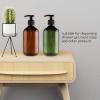 Stylebest 500 ml Soap Dispenser Bottles, Refillable Pump Bottles for Shampoo and Lotion, with Premium PP Pump Heads (2-Pack) view 3