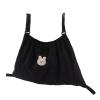 OVAQUIXI Universal Stroller Organizer, Elastic, Large Capacity, Tear-Resistant Nylon Hanging Bag for Everyday Essentials (Black Rabbit) view 4