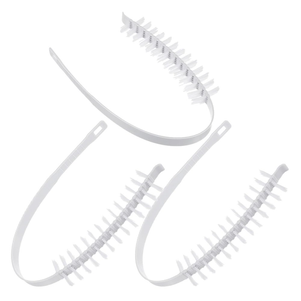 PENIKOKO 3-Piece Washing Machine Cleaning Brushes, White