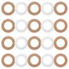 Disposable Paper Wax Warmer Protective Pads, White, 20 Count view 1