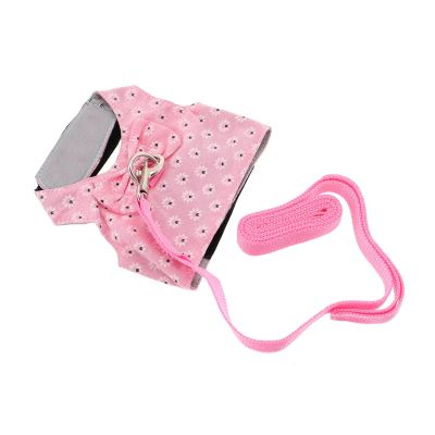 HOOWIFFY Rabbit Harness with Leash for Small Animals