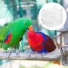 Alasum Parrot Bathtub for Cages, Leakproof, Easy to Install and Clean, Transparent Bird Bath view 3