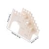 TOMETURE Wooden Hamster Climbing Ladder view 2