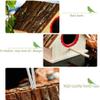 KFGISD Wooden Hanging Bird Cage and Birdhouse view 3