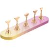 HOOTNEE Acrylic Nail Display Stand with Gradient Base view 1