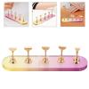 HOOTNEE Acrylic Nail Display Stand with Gradient Base view 4