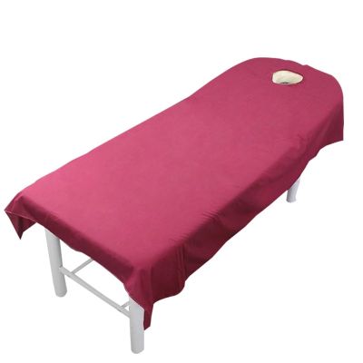 Soft SPA Beauty Massage Table Cover with Face Hole, Color 4