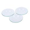 BCOATH Round Glass Wax Warmer Plates, 3 Pieces, for Wax and Oil view 1
