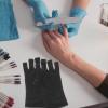 LABRIMP 2 Pairs Fingerless UV Protection Manicure Gloves view 2