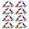 BCOATH 100-Pack Colorful Metal Bells for Pet Collars view 1