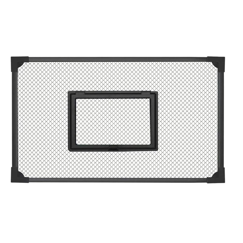 WEITINGKKK Magnetic Aquarium Mesh Cover, DIY Assembly, 50 x 30 cm