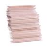MOBUTOFU 500-Piece Double-Sided Beauty Wooden Sticks, Smooth Wood Cuticle Pushers, Multifunctional Wax Applicators for Manicure and Pedicure Nail Care view 1