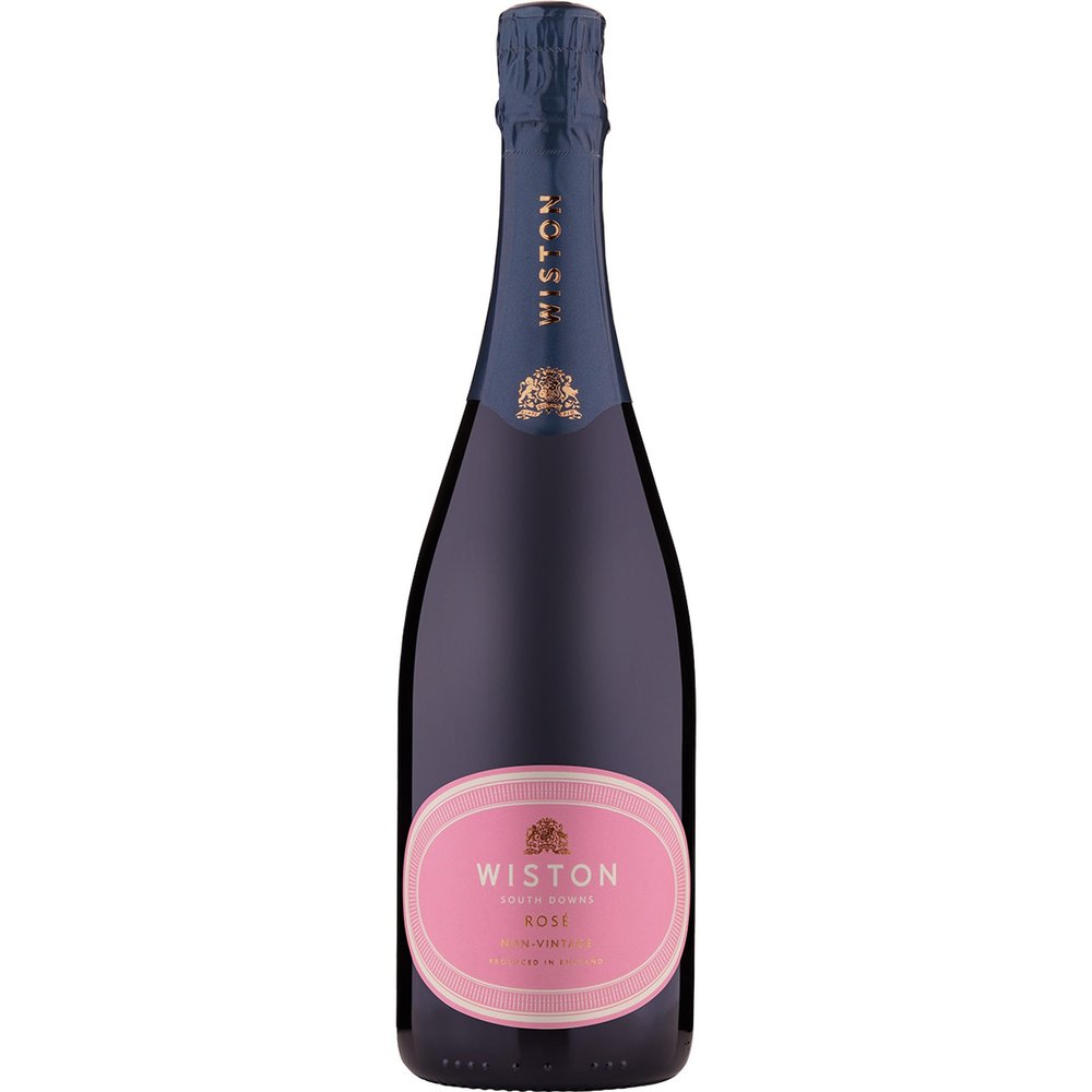 Wiston Estate Wiston Brut Ros NV Dry Sparkling Wine, United Kingdom, incl. FeinWert E-Book (1 x 0.75 L)