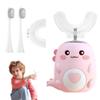 Hojalis Lulabini Dinobrush Automatic Sonic Toothbrush for Kids, Pink view 1