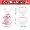 Hojalis Lulabini Dinobrush Automatic Sonic Toothbrush for Kids, Pink view 2