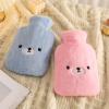 Personalized 2L Hot Water Bottle with Embroidered Text and Removable Cover – The Perfect Gift! Ideal for the Office, School, and Home (Pink) view 3