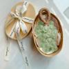 Grape Soap on a Rope, Handmade, Green, with Gift Box view 1