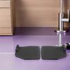 KOMBIUDA 4-Piece Wheelchair Accessory for Seniors - ABS Black view 4
