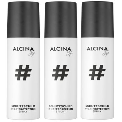 3-Pack Heat Protection Spray Shield #Style Alcina 125 ml
