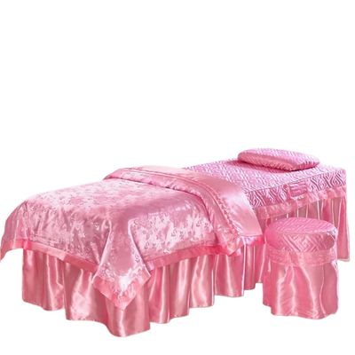 GZKDKZB Lace Beauty Bed Cover Set, 4-Piece