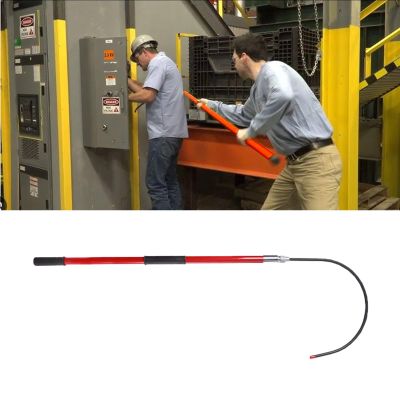 Fiberglass Rescue Pole with Body Hook for Electrical and Fire Safety