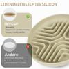 OFFCUP Slow Feeder Dog Bowl with Suction Base for Small and Large Dogs view 3