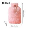 Leak-Proof Reusable Hot Water Bottle with Cover view 2
