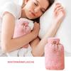 Leak-Proof Reusable Hot Water Bottle with Cover view 4