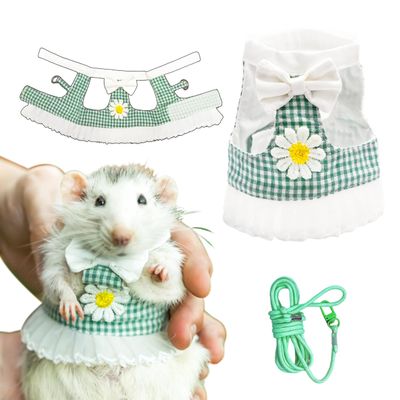 SmoLKITH Fancy Rat Pink Plaid Button Dress