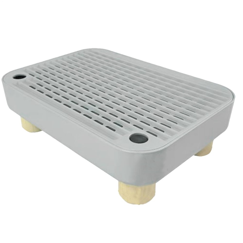 Cat Litter Box Step for Seniors and Kittens with Litter Tracking Filter
