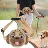 Dog Treat Pouch - Silicone with Adjustable Strap and Magnetic Closure view 3