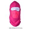 Zanthicia Motorcycle Face Covering, Windproof Headwear, Rose Red view 4