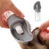 Dog Shower Brush with Soap Dispenser view 1