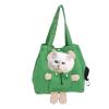 Medium Cat Carrier, Soft Canvas Shoulder Bag with Ventilation Holes view 1