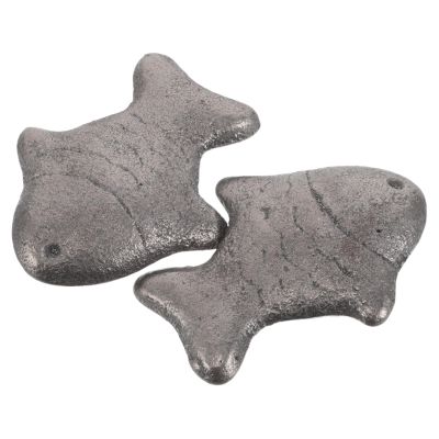 VANZACK 2-Piece Iron Fish for Cooking, Natural Iron Supplement for Pregnant Women and Athletes, Slow-Release Kitchen Tool for Daily Use, Random Style