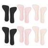6 Pairs Self-Adhesive Women's Sandal Insoles, PU, Invisible view 1