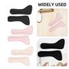 6 Pairs Self-Adhesive Women's Sandal Insoles, PU, Invisible view 3