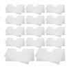 SEWACC 100-Pack Disposable Face Cradle Covers for Massage Tables view 1
