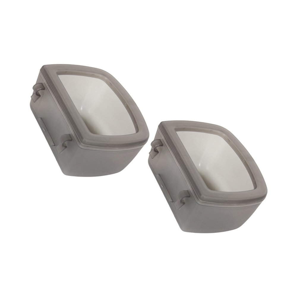 XITEA Hanging Water Bowl, Leak-Proof, for Small Pets, Cats, Travel-Friendly, 2 Pack