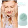 Double-Sided Silicone Facial Cleansing Brush view 3