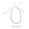 DOITOOL 2-Pack Adjustable Pearl Collars with Bows for Small Dogs and Cats view 2