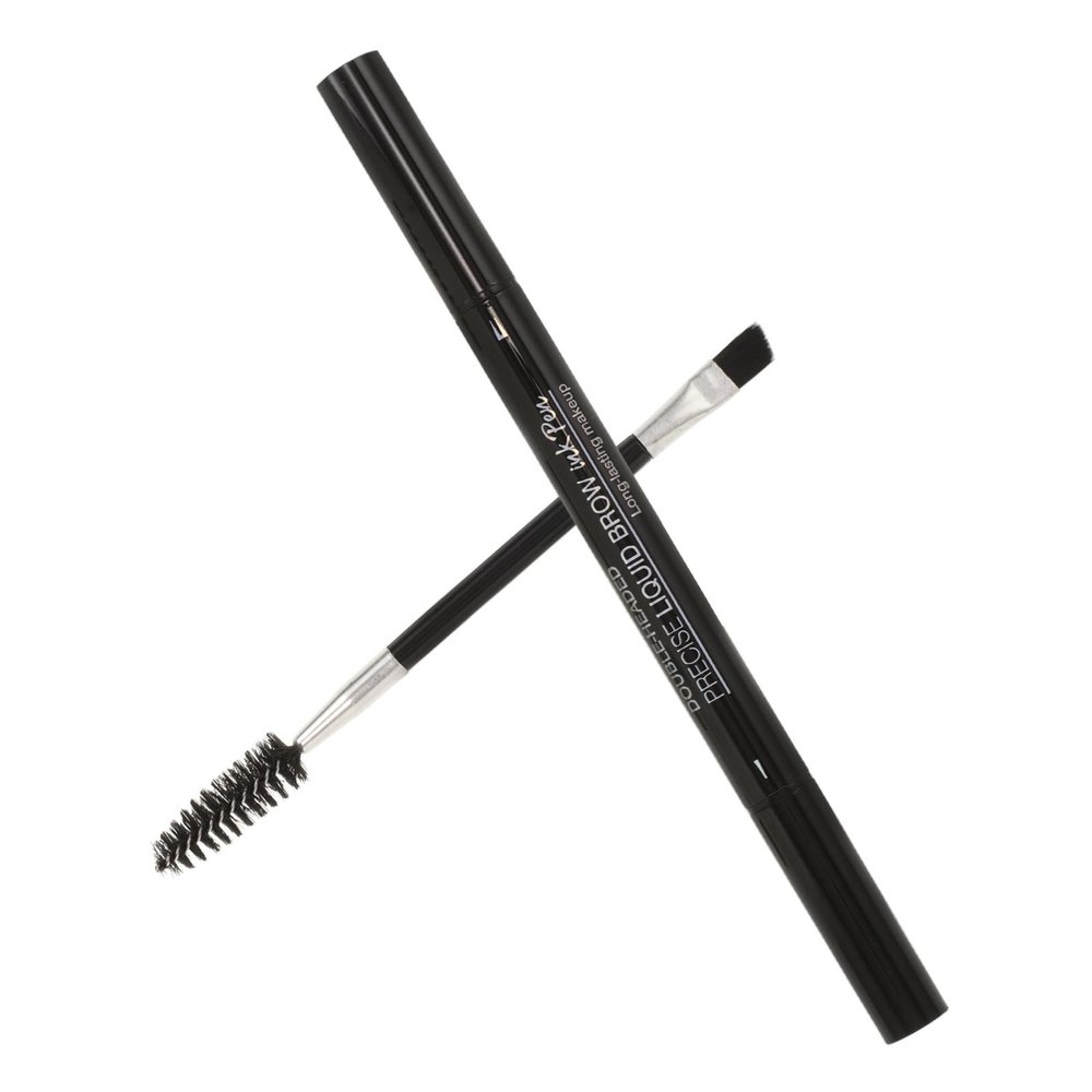 ERINGOGO Waterproof Double-Ended Eyebrow Pencil with Fine Tip and Built-In Brush